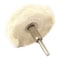 Forney Buffing Wheel, Cotton, 1-1/2 in x 1/8 in Shaft 60204 - alternate 2